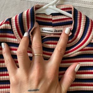 Reformation Jeans Mini Dress